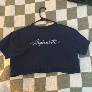 Alphalete Small Crop Workout Top
